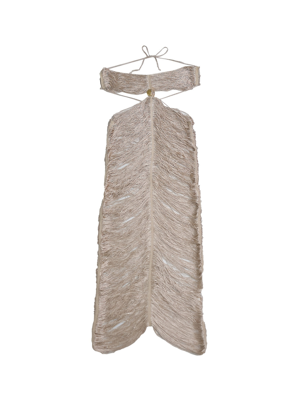 Sexy Tassel Neck Strappy Evening Party Dresses, Temperament Slim Adjustable Vacation Party Women'S Dresses