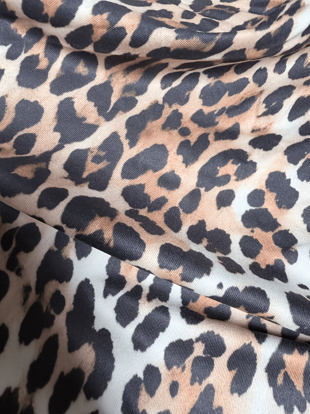 [Vacation] Women's New Summer Sexy Leopard Print Dress Suitable for