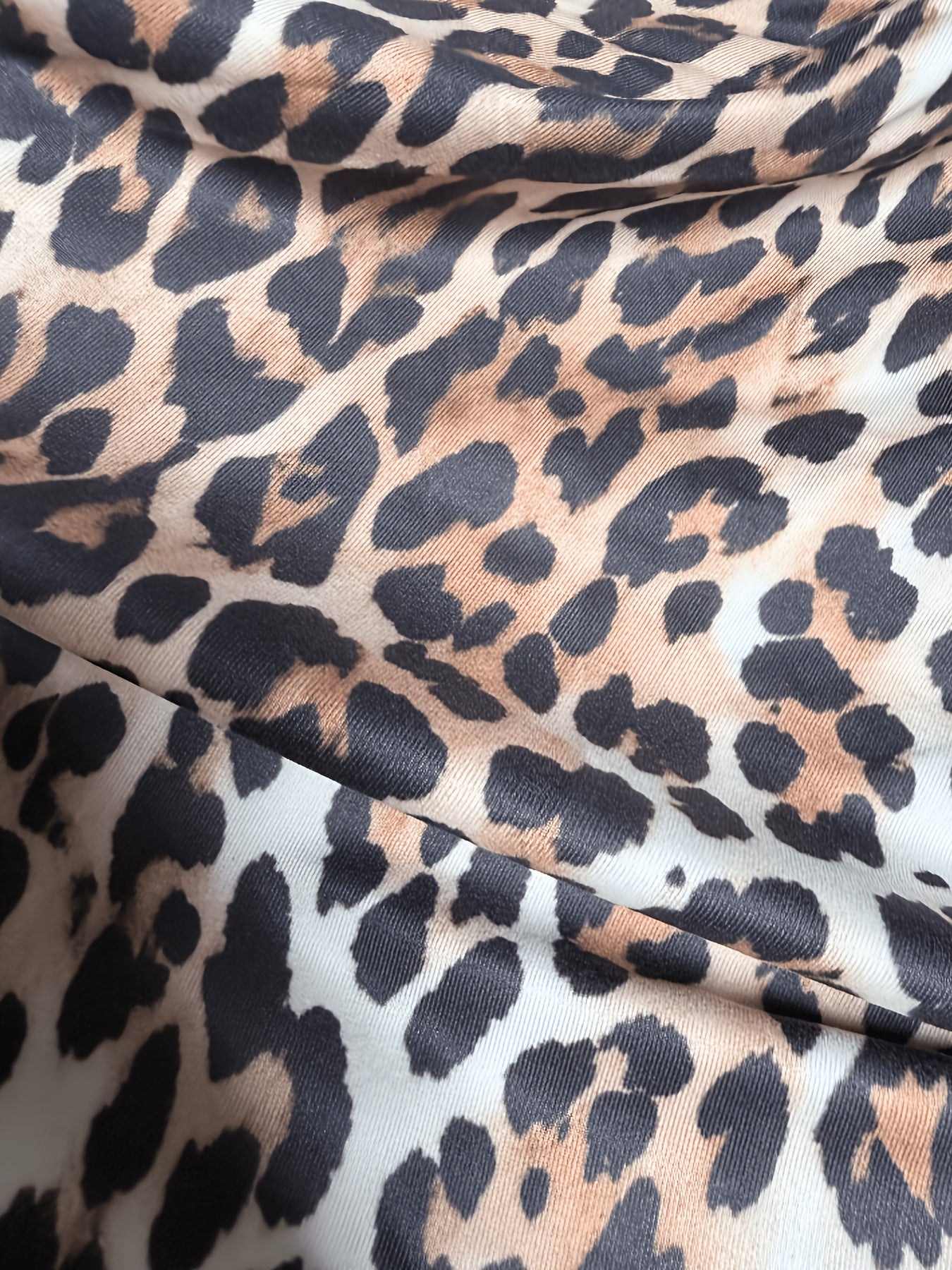 [Vacation] Women's New Summer Sexy Leopard Print Dress Suitable for