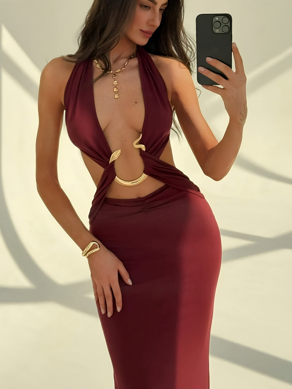99032707 Sexy Metallic Decor Strapless Cami Dress Summer Summer Clothing Beachwear Women'S Beach Vacation Wear Vacation Wear Women'S Bohemian Tropical Vacation Wear Women'S Concert Wear Women'S Carnival Wear Festival Country Concert Wear Ibiza Wear